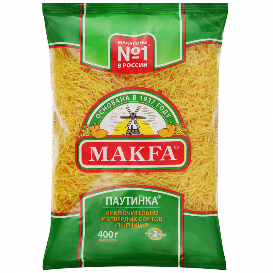 Макароны Макфа паутинка, 500 гр