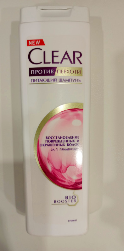 ШампуньCLER.Против перхоти.400мл
