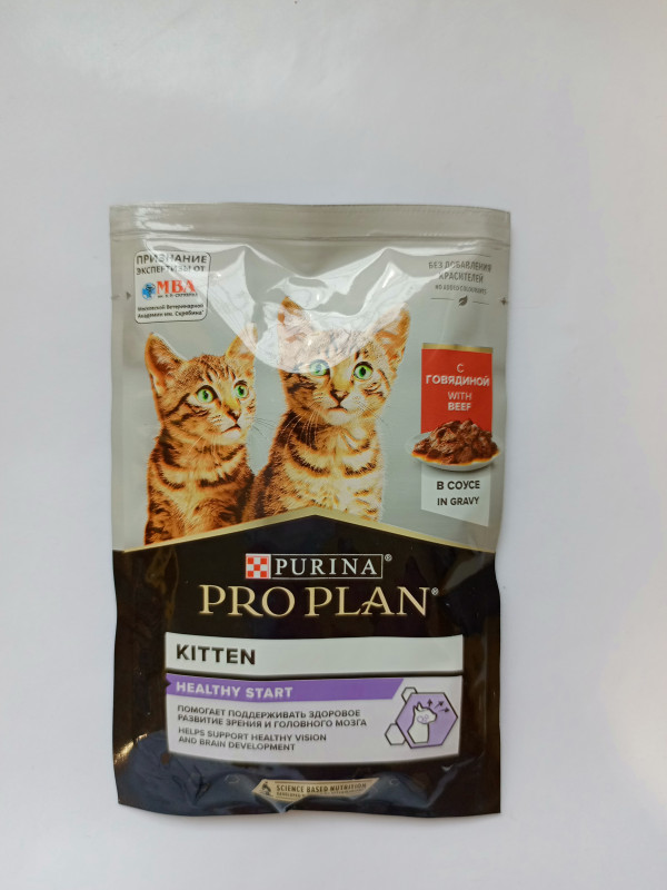 PURINA.С говядиной в соусе 85гр