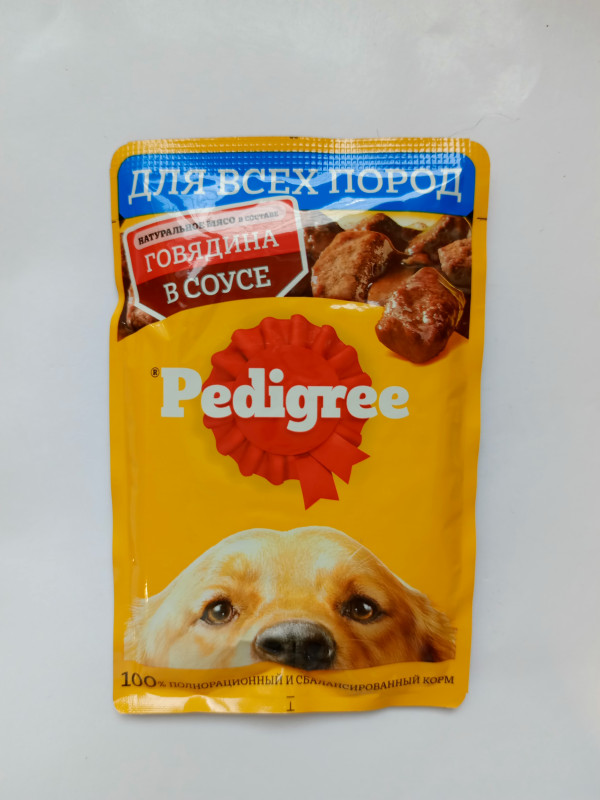 Pedigree.Говядина в соусе.85гр