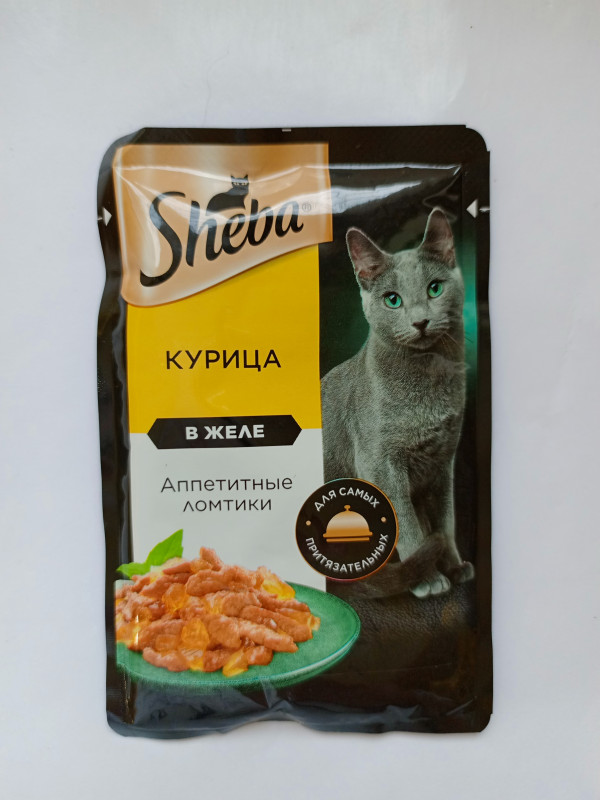 Sheba.Курица в желе.75гр