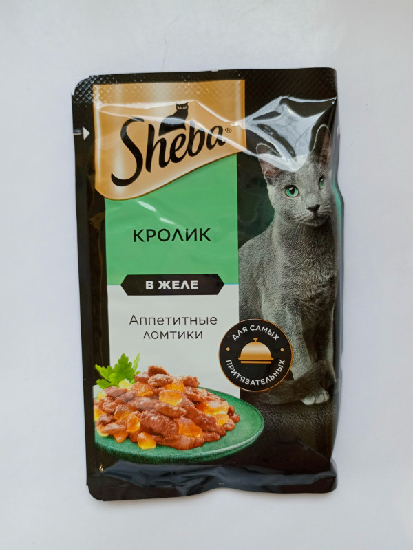 Sheba.Кролик в желе. 75гр
