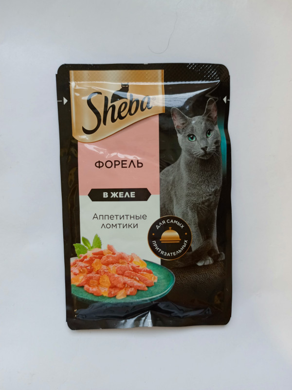Sheba.Форель в желе. 75гр