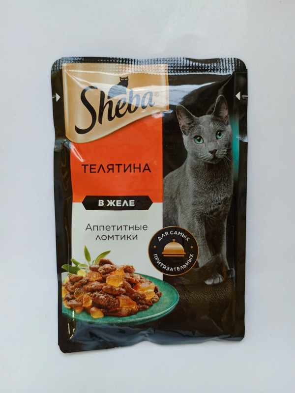 Sheba.Телятина в желе. 75гр
