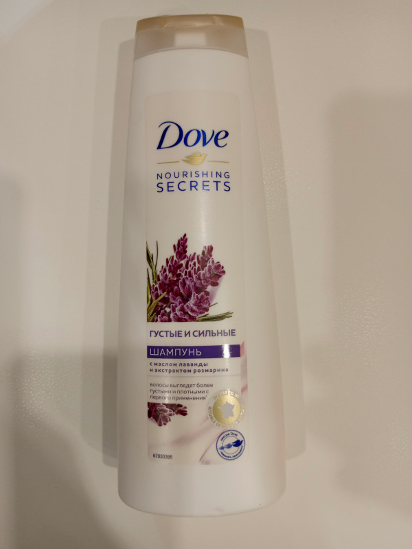 Шампунь.DOVE.Густые и сильные.380мл