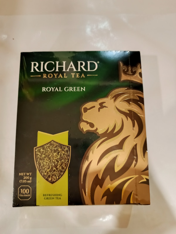 Чай RICHARD зелёный 100пак 200гр