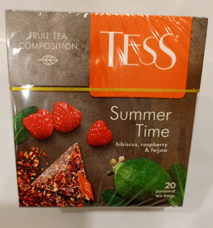 Чай TESS малина и фейхоа 20пак 36гр
