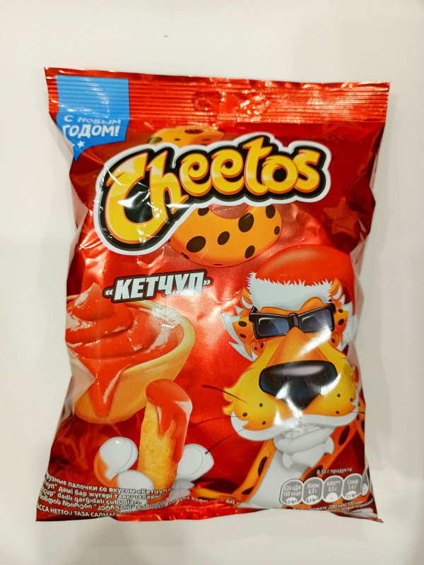 Кукурузные палочки CHEETOS кетчуп 50гр