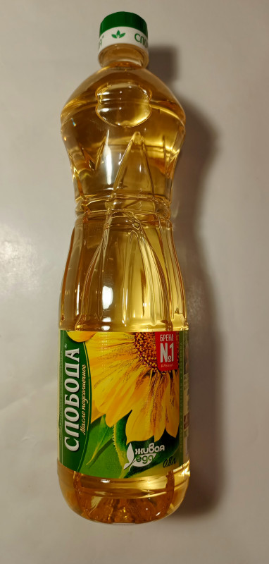 Масло подсолн. рафин.Слобода.800мл