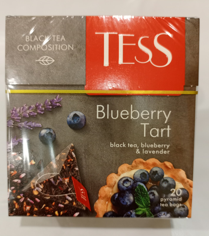Чай TESS черника и лаванда 20пак 36гр