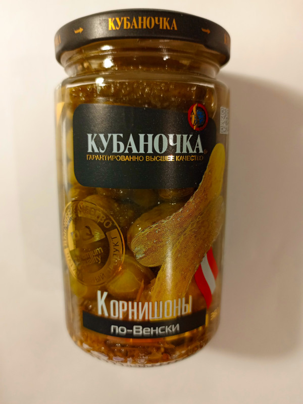 Огурчики Корнишоны маринов.По-Венски.Кубаночка. 360гр