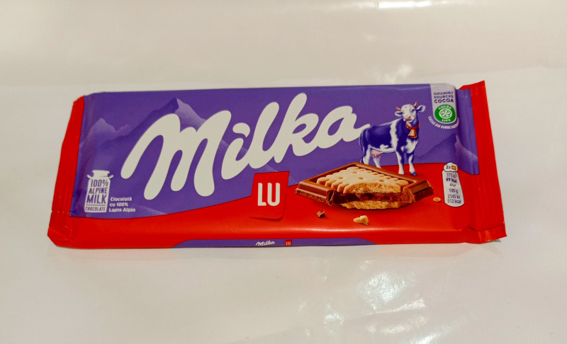 Шоколад МИЛКА LU Печенье 87гр