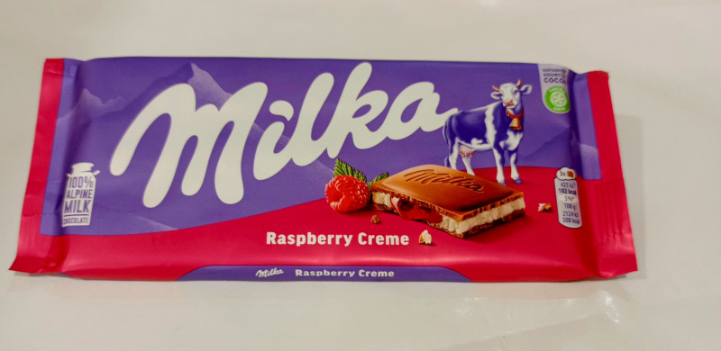 Шоколад МИЛКА МАЛИНА 100гр