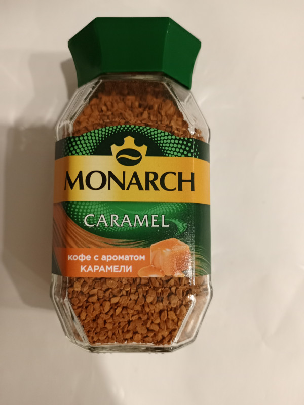 Кофе Якобс Монарх CARAMEL стекло 95гр