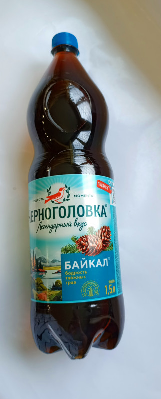 Лимонад Черноголовка Байкал 1.5л
