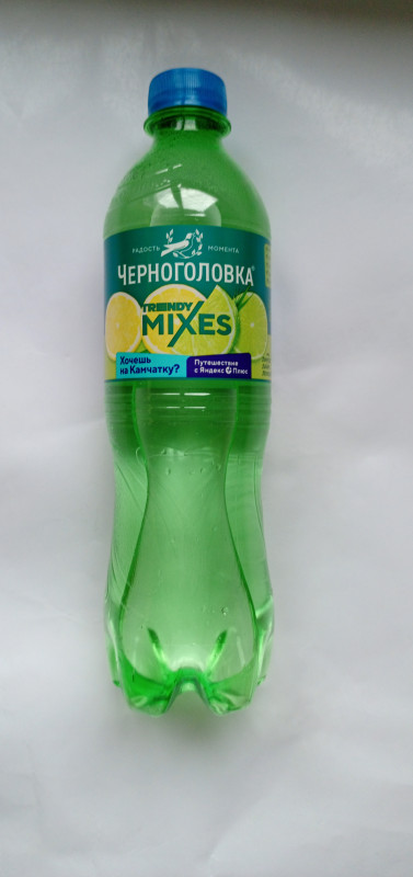 Лимонад Черноголовка лимон лайм 0.5л