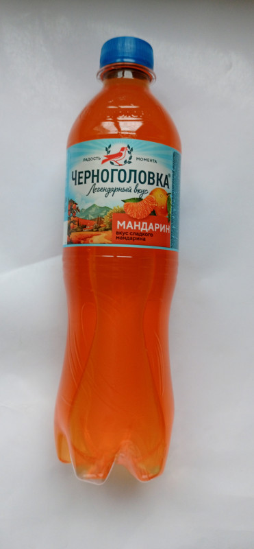 Лимонад Черноголовка со вк Мандарина 0.5л