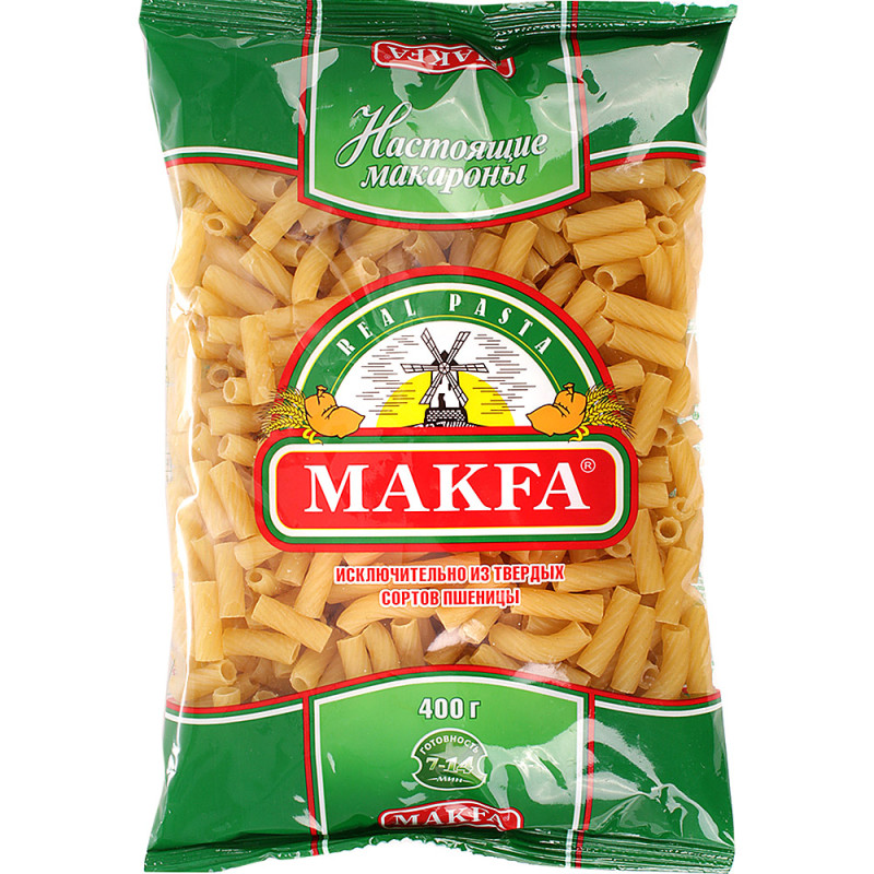 Макароны Макфа рожки 400 гр
