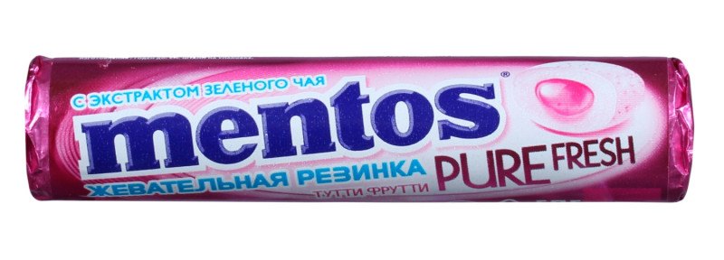 Жевательная резинка MENTOS ТУТТИ-ФРУТТИ 15,5Г