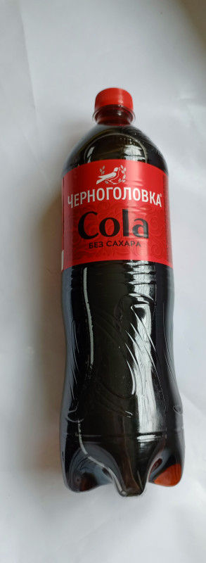 Лимонад Черноголовка Кола без сахара 0.5л