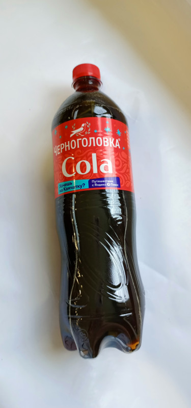 Лимонад Черноголовка Кола 1л