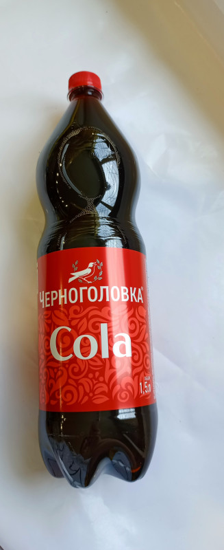 Лимонад Черноголовка Кола 1.5л