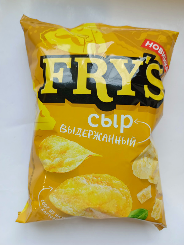 Чипсы FRY*S Выдержанный сыр..70гр