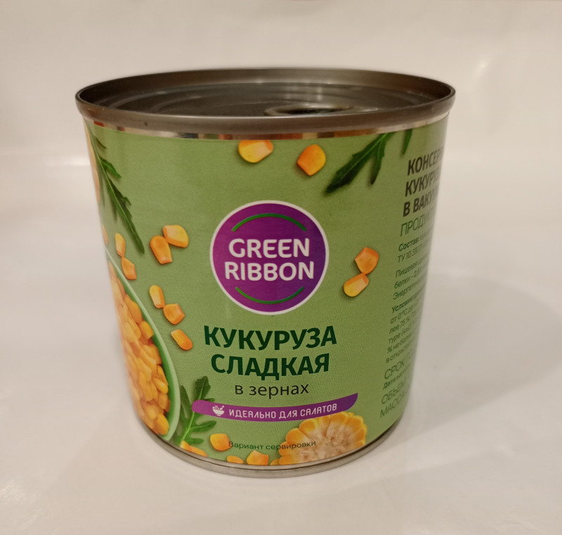 Кукуруза Grееn Ribbon 340гр